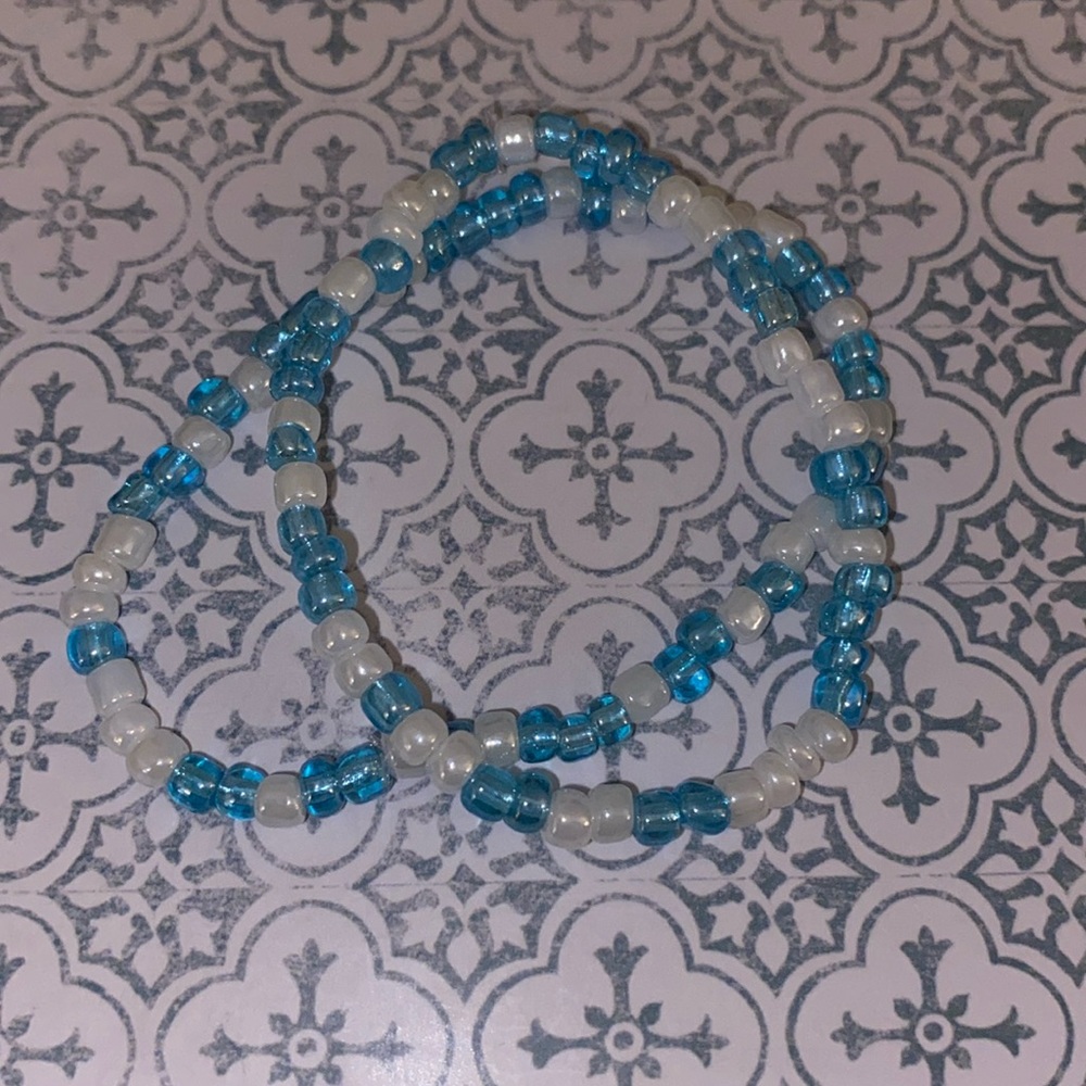 ❄️snowflake stretchy bracelet set